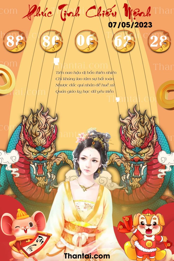 Phúc Tinh Chiếu Mệnh 22/04/2023