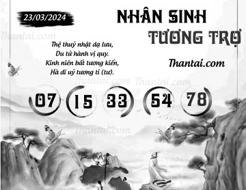 NHÂN SINH TƯƠNG TRỢ 23/03/2024