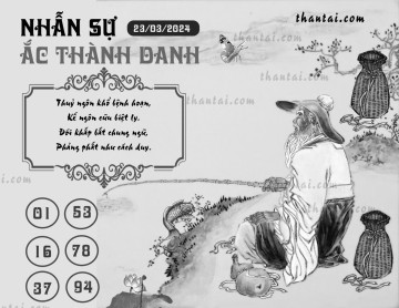 NHẪN SỰ ẮC THÀNH DANH 23/03/2024