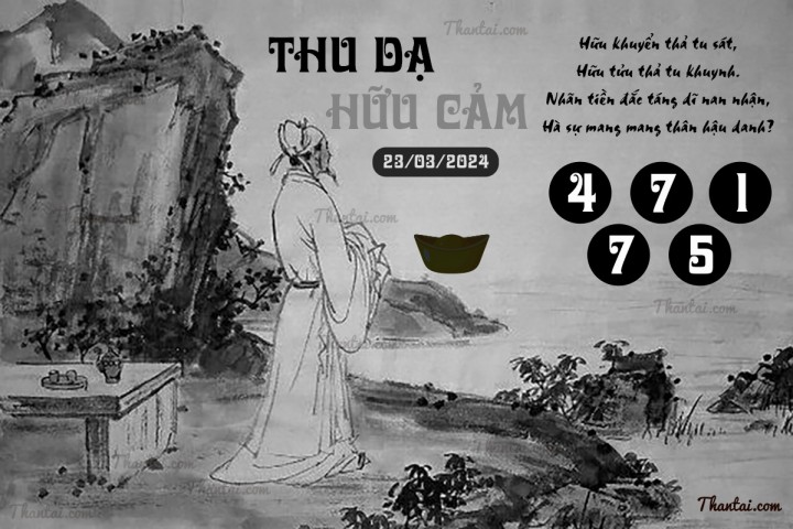THU DẠ HỮU CẢM 08/03/2024