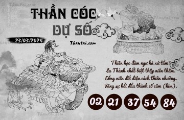 THẦN CÓC DỰ SỐ 23/03/2024