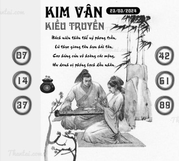 KIM VÂN KIỀU TRUYỀN 23/03/2024