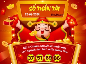 SỔ THẦN TÀI 24/03/2024