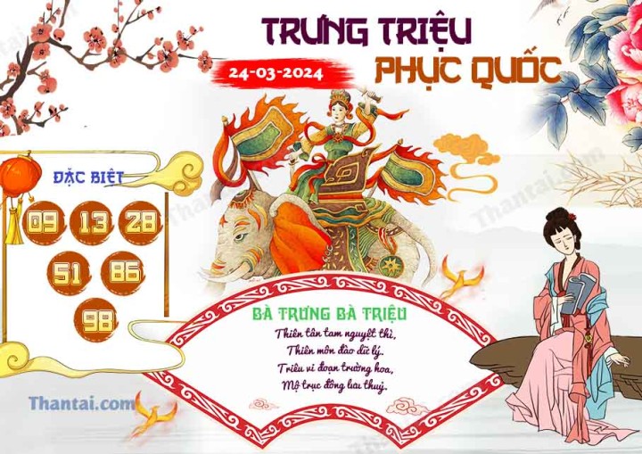 Trưng Triệu Phục Quốc 09/03/2024