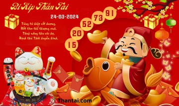 Bí Kíp Thần Tài 24/03/2024