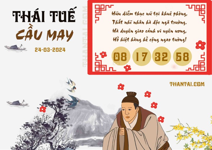 Thái Tuế Cầu May 09/03/2024