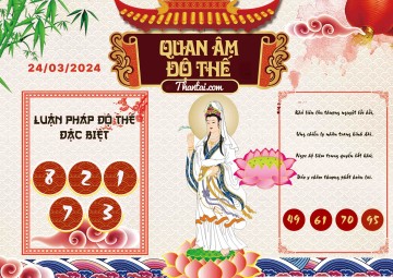 Quan Âm Độ Thế 24/03/2024