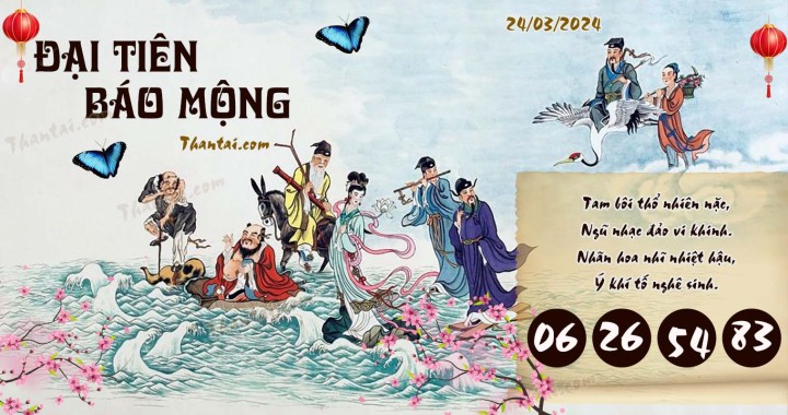 Đại Tiên Báo Mộng 09/03/2024
