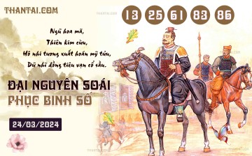 Đại Nguyên Soái 24/03/2024