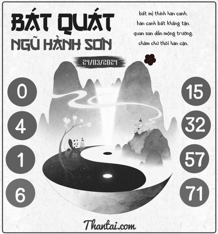BÁT QUÁI NGŨ HÀNH SƠN 09/03/2024