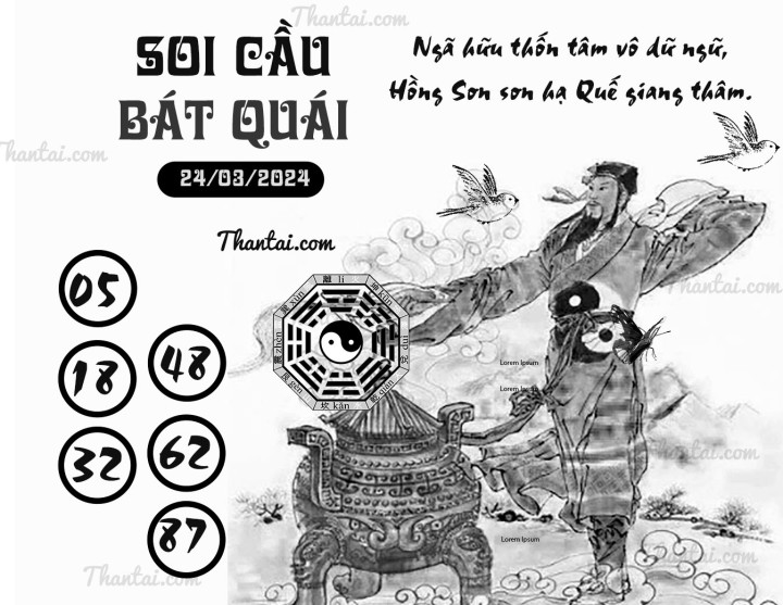 SOI CẦU BÁT QUÁI 09/03/2024