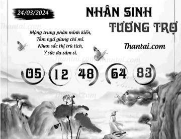 NHÂN SINH TƯƠNG TRỢ 24/03/2024