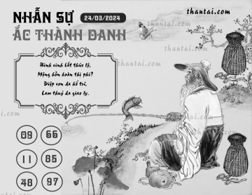 NHẪN SỰ ẮC THÀNH DANH 24/03/2024