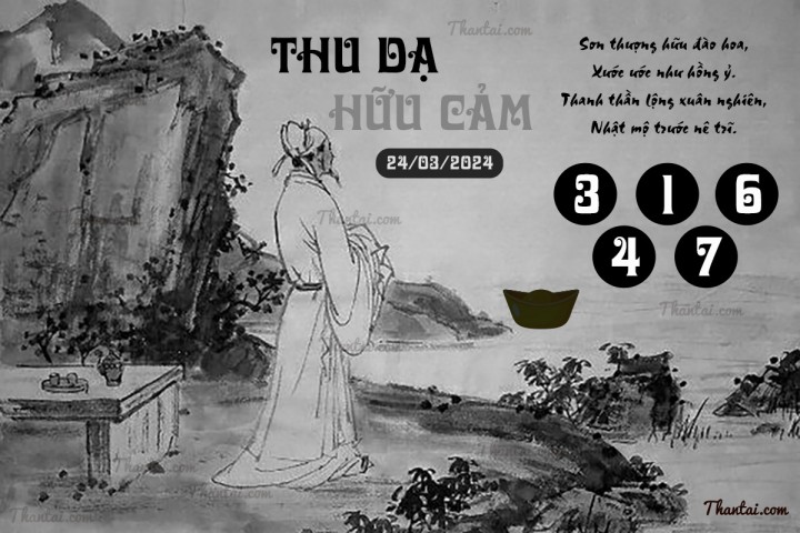 THU DẠ HỮU CẢM 09/03/2024