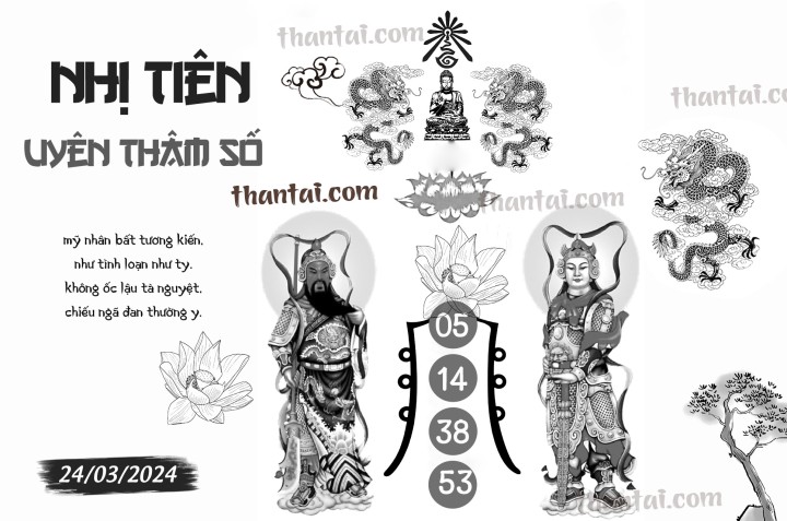 NHỊ TIÊN UYÊN THÂM SỐ 09/03/2024