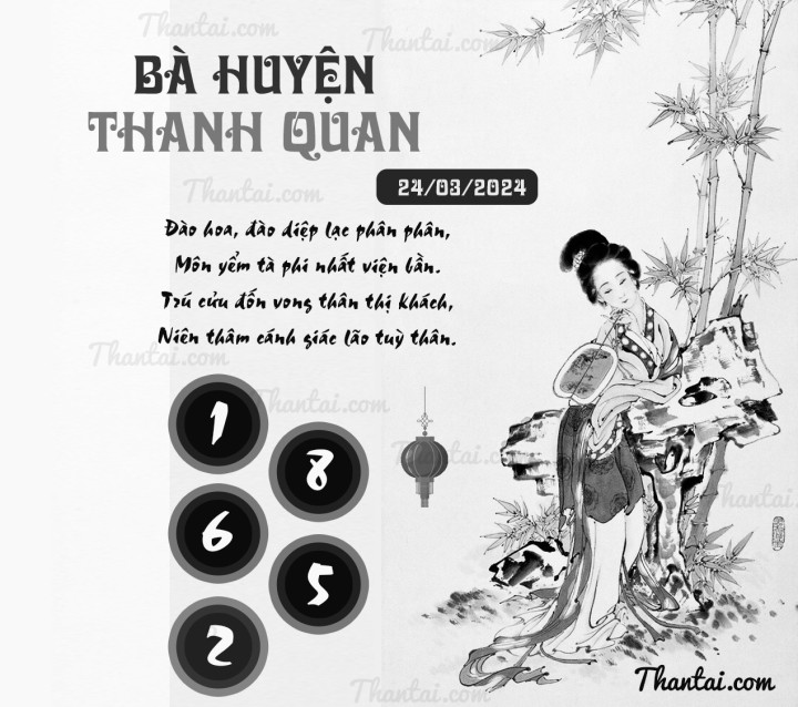 BÀ HUYỆN THANH QUAN 09/03/2024