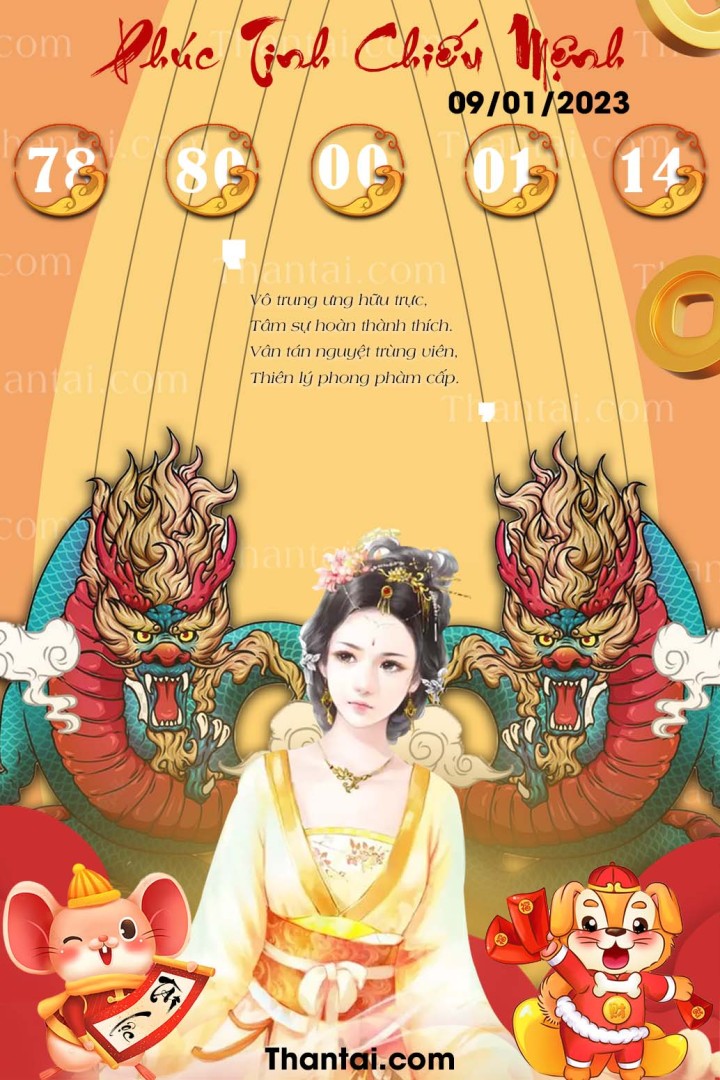 Phúc Tinh Chiếu Mệnh 01/01/2023