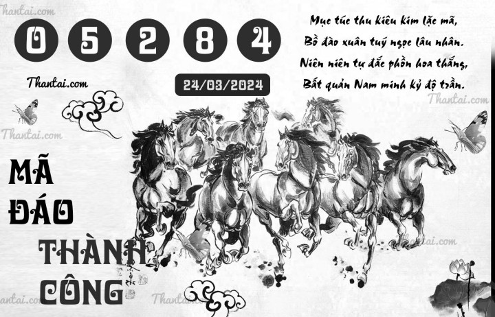 MÃ ĐÁO THÀNH CÔNG 09/03/2024