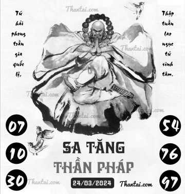 SA TĂNG THẦN PHÁP 24/03/2024