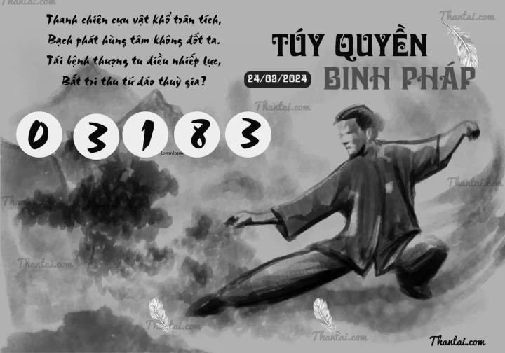TÚY QUYỀN BINH PHÁP 09/03/2024