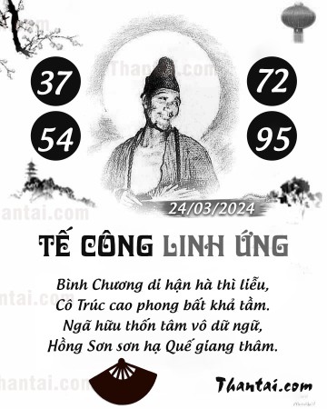 TẾ CÔNG LINH ỨNG 24/03/2024