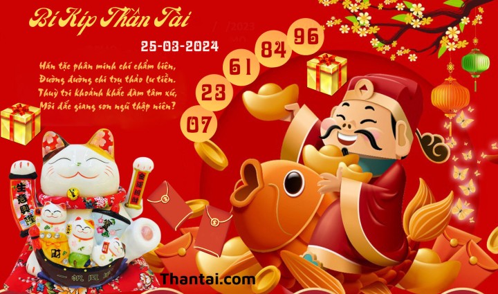 Bí Kíp Thần Tài 10/03/2024