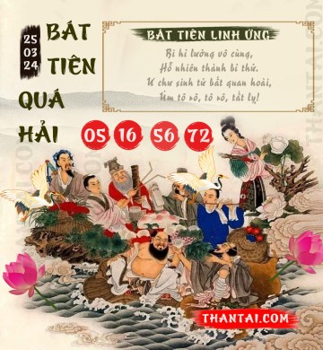 BÁT TIÊN QUÁ HẢI 25/03/2024