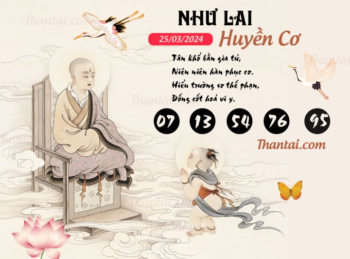 NHƯ LAI HUYỀN CƠ 10/03/2024