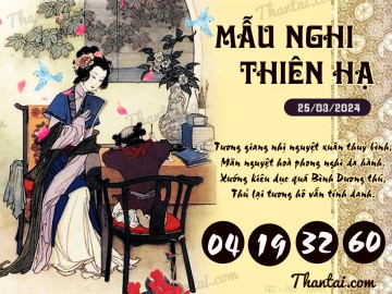 Mẫu Nghi Thiên Hạ 25/03/2024