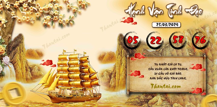 Hạnh Vận Tinh Đạo 10/03/2024