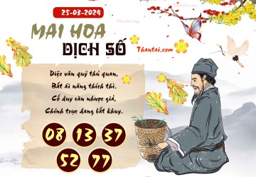 Mai Hoa Dịch Số 25/03/2024