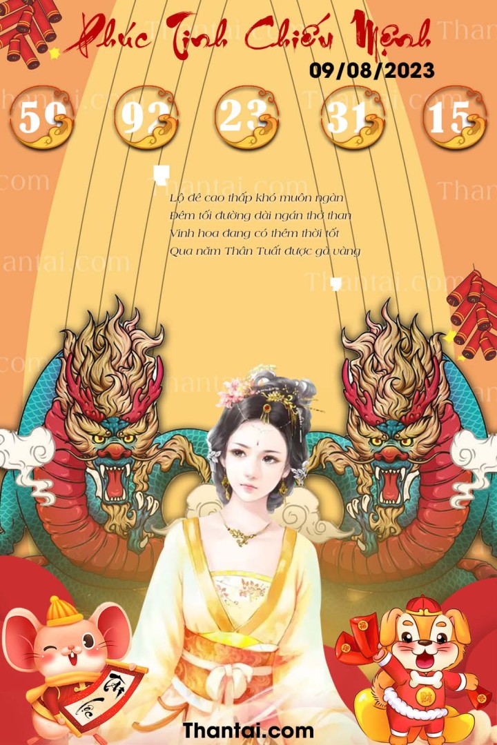 Phúc Tinh Chiếu Mệnh 25/07/2023