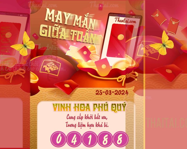 May Mắn Giữa Tuần 10/03/2024