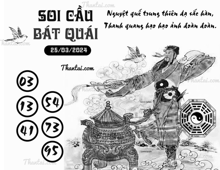SOI CẦU BÁT QUÁI 10/03/2024