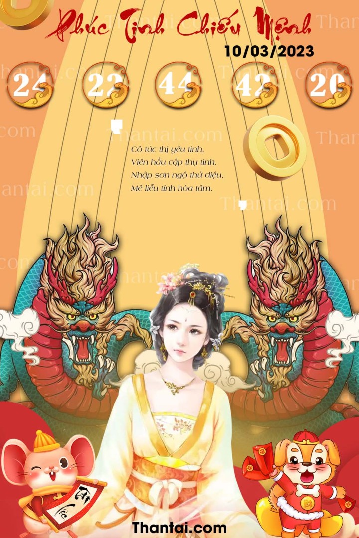 Phúc Tinh Chiếu Mệnh 23/02/2023