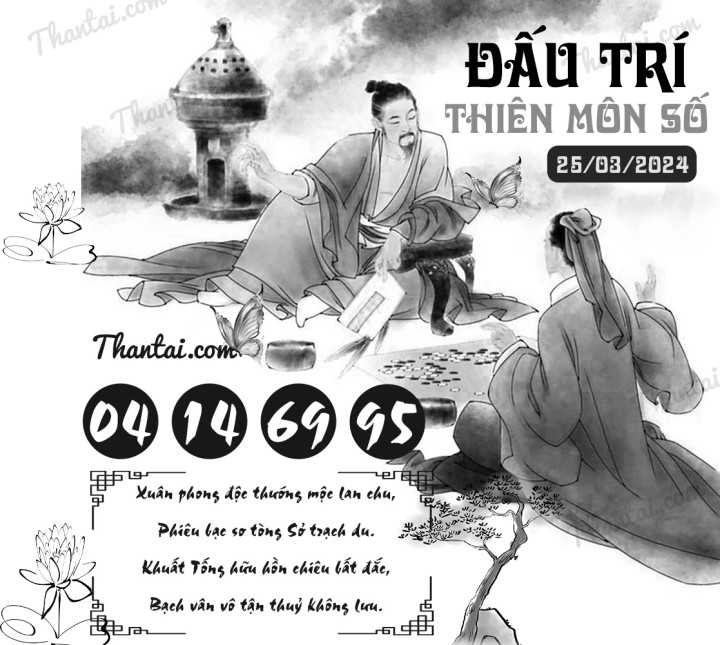 ĐẤU TRÍ THIÊN MÔN SỐ 10/03/2024