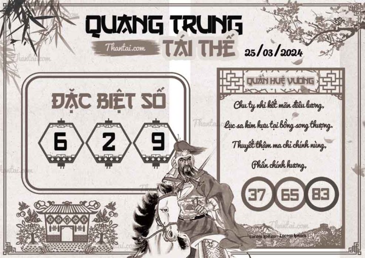 QUANG TRUNG TÁI THẾ 10/03/2024