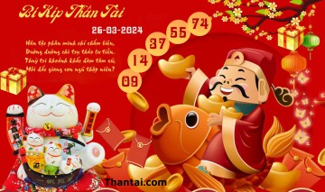 Bí Kíp Thần Tài 26/03/2024