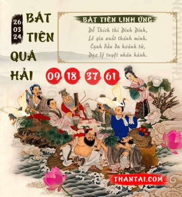 BÁT TIÊN QUÁ HẢI 26/03/2024