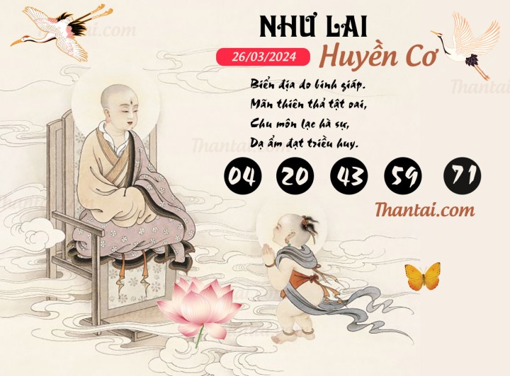 NHƯ LAI HUYỀN CƠ 11/03/2024