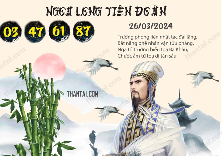 Ngọa Long Tiên Đoán 11/03/2024