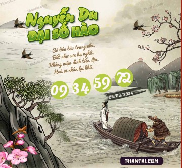 Nguyễn Du Đại Hào Số 26/03/2024