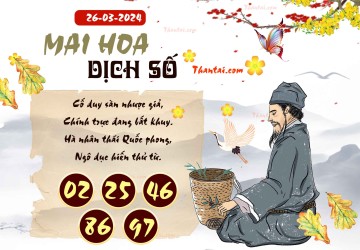 Mai Hoa Dịch Số 26/03/2024