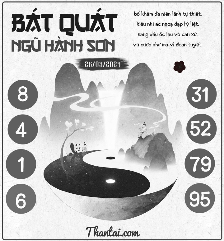 BÁT QUÁI NGŨ HÀNH SƠN 11/03/2024