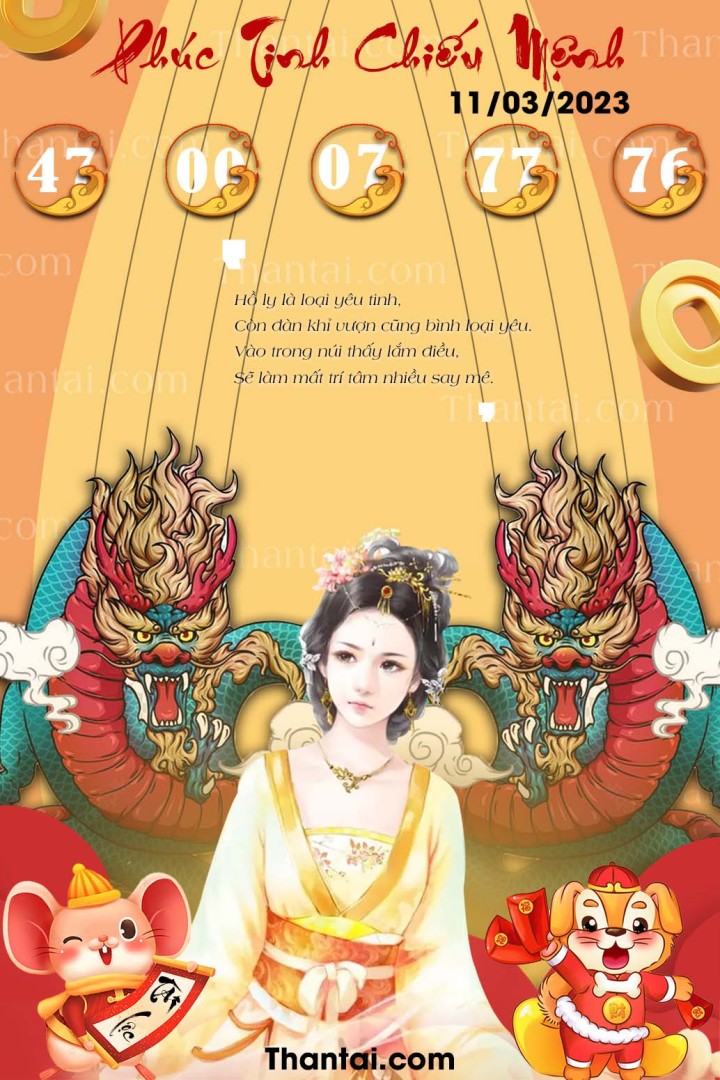 Phúc Tinh Chiếu Mệnh 24/02/2023