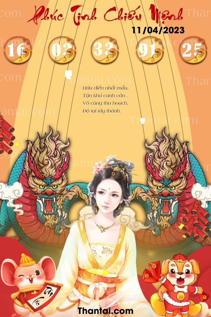Phúc Tinh Chiếu Mệnh 27/03/2023