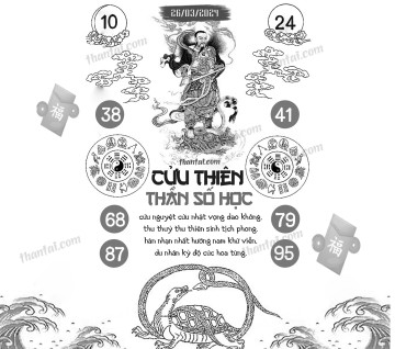 CỬU THIÊN THẦN SỐ HỌC 26/03/2024