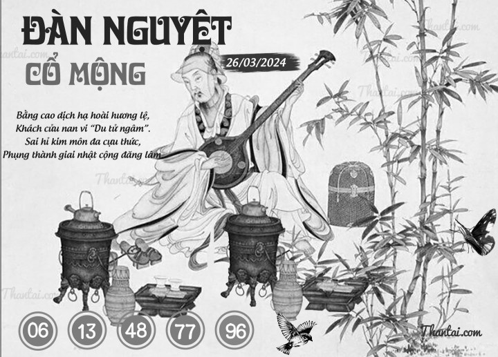 ĐÀN NGUYỆT CỔ MỘNG 11/03/2024