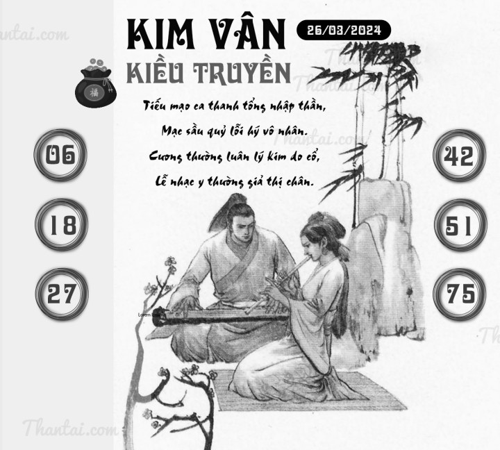 KIM VÂN KIỀU TRUYỀN 11/03/2024