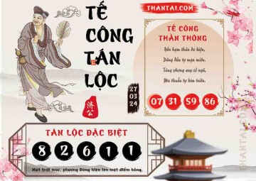 Tế Công Tán Lộc 27/03/2024